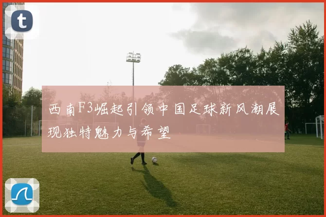 西南F3崛起引领中国足球新风潮展现独特魅力与希望